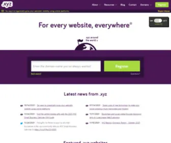 Firstnamelastname.xyz(Xyz Domain Names) Screenshot