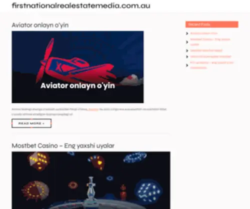 Firstnationalrealestatemedia.com.au(1win com) Screenshot