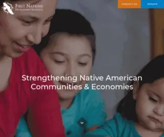 Firstnations.org(First Nations Development Institute) Screenshot