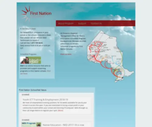 Firstnationschools.ca(FirstNationSchools) Screenshot