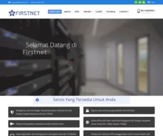 Firstnet.co.id(Penyedia Jasa VPN Internet) Screenshot