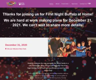 Firstnightbuffalo.org(First Night Buffalo) Screenshot