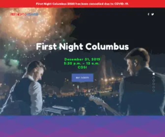 Firstnightcolumbus.com(Firstnightcolumbus) Screenshot