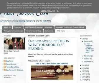 Firstnovelsclub.com(First Novels Club) Screenshot