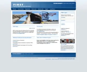 Firstnynj.com(The Port Authority of NY & NJ) Screenshot