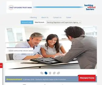 Firstoffshoretrustb.com(First Offshore Trust Bank) Screenshot