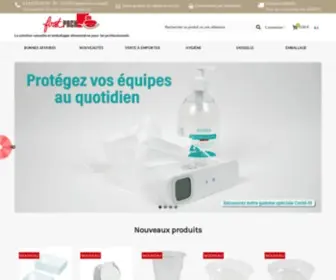 Firstpack.fr(La solution vaisselle et emballage alimentaire qualité et top prix) Screenshot