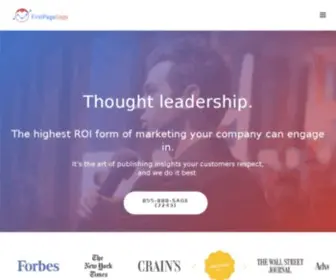 Firstpagesage.com(Best SEO Agency) Screenshot