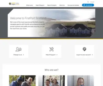 Firstportscotland.co.uk(FirstPort Scotland) Screenshot