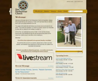 Firstpresevansville.com(First Presbyterian Church) Screenshot