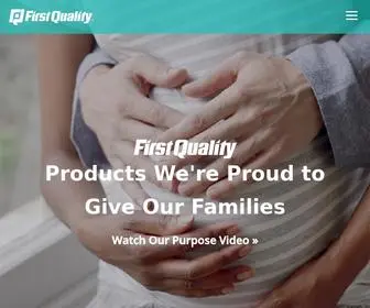 FirstQuality.com(First Quality) Screenshot
