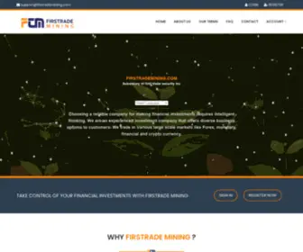 Firstrademining.com(Firstrade Mining) Screenshot
