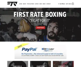 Firstrateboxing.com(Firstrateboxing) Screenshot