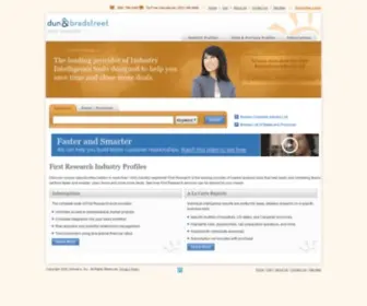 Firstresearch.com(A D&B Company) Screenshot