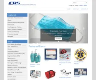 Firstrespondersupplies.com(First Responder Supplies) Screenshot