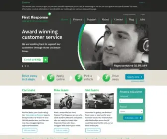 Firstresponsefinance.co.uk(Car Loans) Screenshot