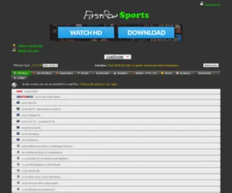 Firstrowpt.eu(FirstRow Free Live Sports Streams on your PC) Screenshot