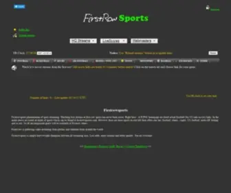 Firstrowsportes.eu(FirstRowSports Live Football Stream) Screenshot