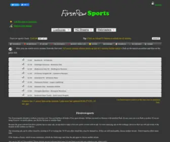 Firstrowsportes.tv(FirstRowSports Live Football Stream) Screenshot