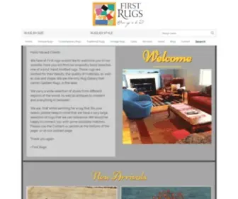 Firstrugs.com(First Rugs) Screenshot