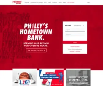 Firstrust.com(Firstrust Bank) Screenshot