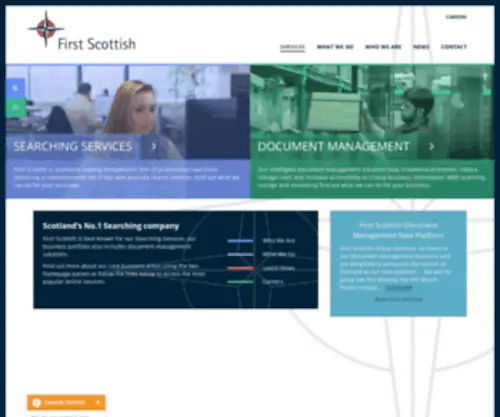 Firstscottish.com(Scotland’s No.1 Searching company) Screenshot