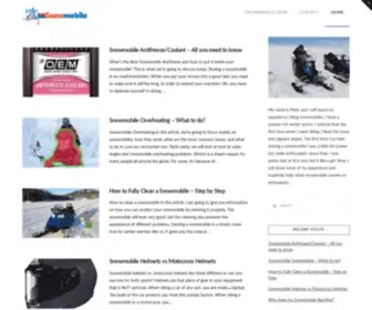 Firstsnowmobile.com(First Snowmobile) Screenshot