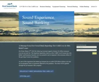 Firstsoundbank.com(›) Screenshot