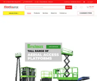 Firstsource-ENG.net(Material Handling Equipment) Screenshot