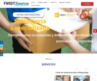 Firstsource.net.co(First Source) Screenshot