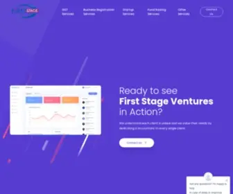 Firststageventures.in(First Stage Ventures) Screenshot