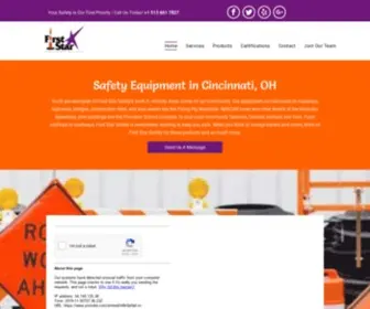 Firststarsafety.com(First Star Safety LLC) Screenshot