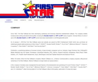 Firststarsoftware.com(About company) Screenshot