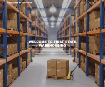 Firststatewarehousing.com(First State Warehousing) Screenshot