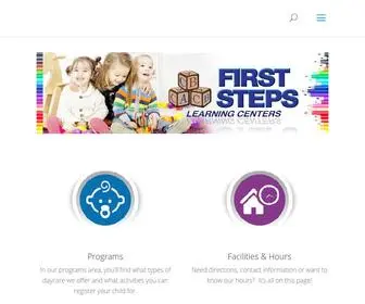 Firststepsbismarck.com(First Steps Learning Centers) Screenshot