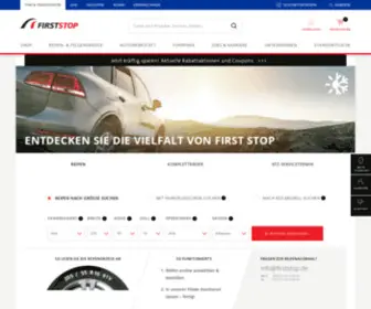 Firststop.de(First Stop Reifen und Autoservice GmbH) Screenshot