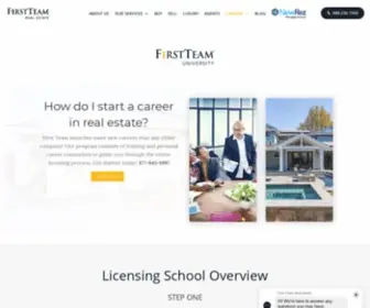 Firstteamcareers.com(First Team Careers) Screenshot