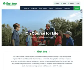 Firstteekc.org(First Tee) Screenshot