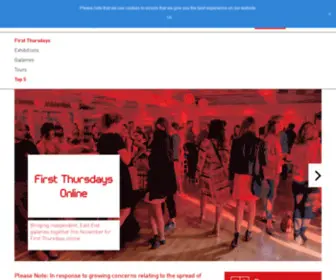 Firstthursdays.co.uk(First Thursdays) Screenshot