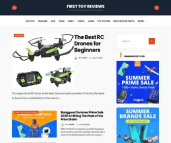 Firsttoyreviews.com(First Toy Reviews) Screenshot