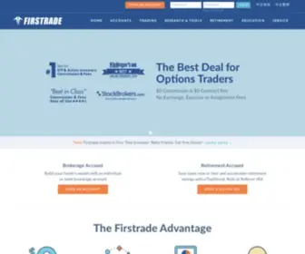 Firsttrade.com(Firstrade Securities) Screenshot