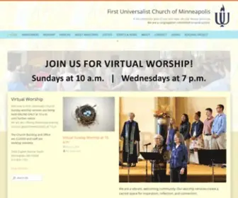 Firstuniversalistchurch.org(First Universalist Church of Minneapolis) Screenshot