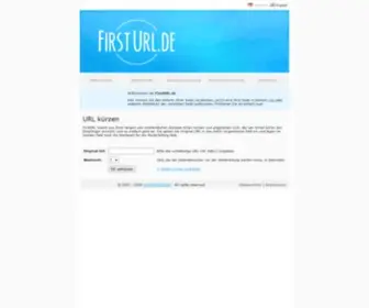 Firsturl.de(URL kürzen und Dereferer) Screenshot