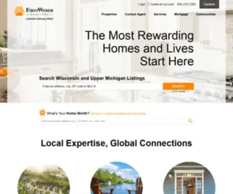 Firstweber.com(First Weber Realtors) Screenshot