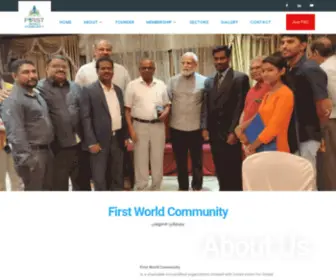 FirstWorldcommunity.org(First World Community) Screenshot