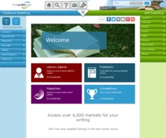 Firstwriter.com(Writing Resource & Author Website) Screenshot