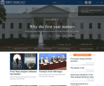 Firstyear2017.org(The First Year Project) Screenshot