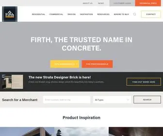Firth.co.nz(Firth Concrete) Screenshot