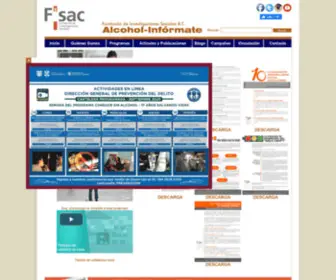 Fisac.org.mx(Fisac, Fundación de Investigaciones Sociales) Screenshot