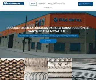 Fisametalsrl.com(Productos) Screenshot